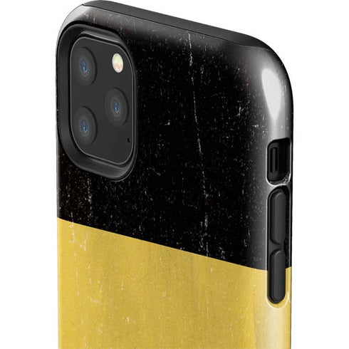 Belgium Flag Distressed iPhone 11 Pro Max Impact Case
